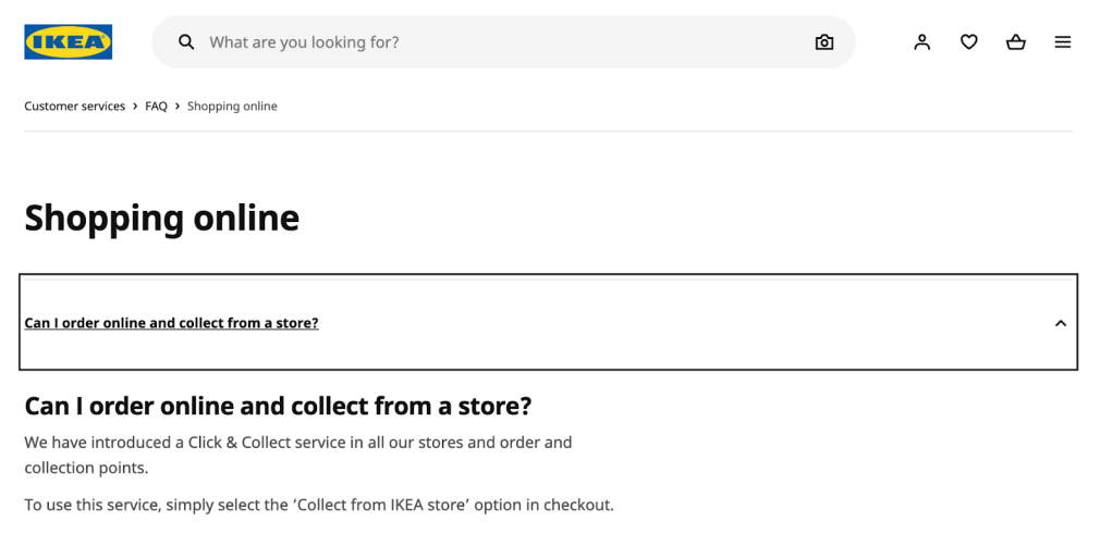 Auf den Punkt: IKEA-FAQ