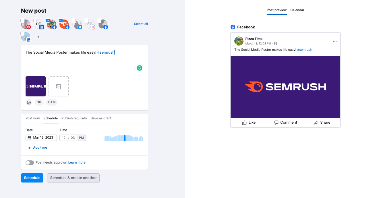 Pré-visualização de Post na Ferramenta