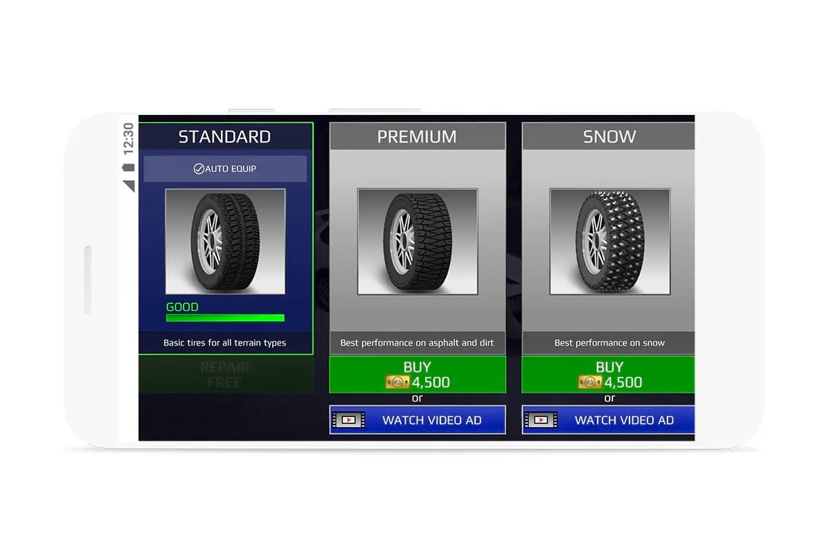 Ejemplo de anuncio interactivo